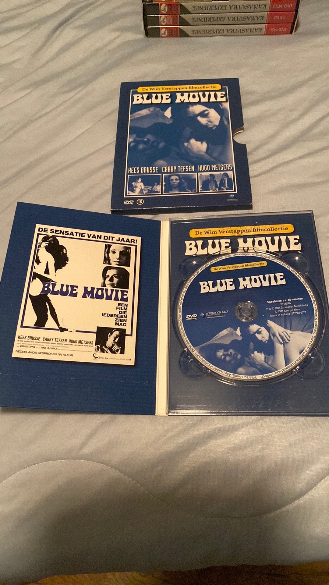 Blue movie wim verstappen, Vanaf 16 jaar, Ophalen of Verzenden, Zo goed als nieuw