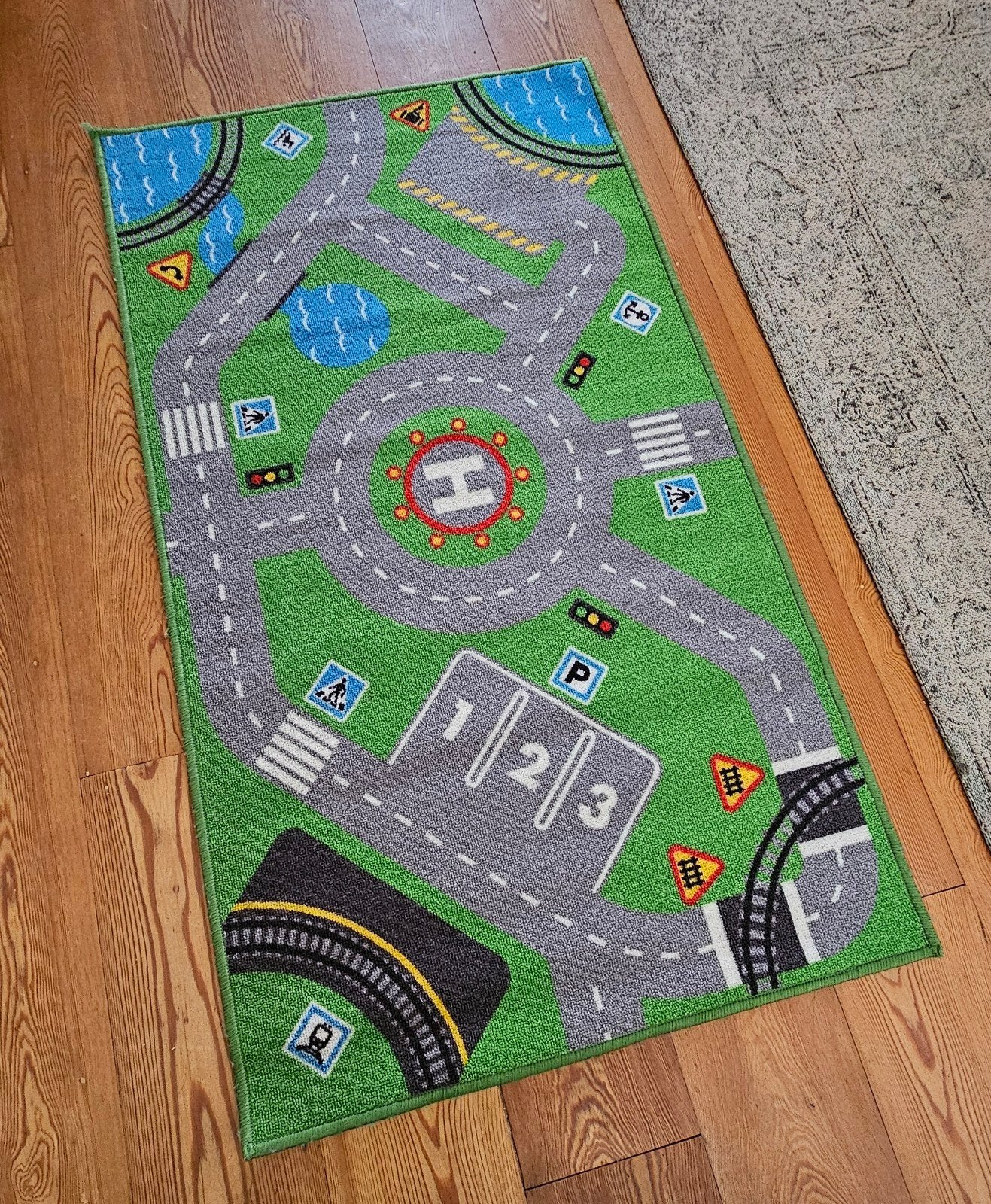 Speelkleed met wegenpatroon 135x75 cm, Kinderen en Baby's, Ophalen