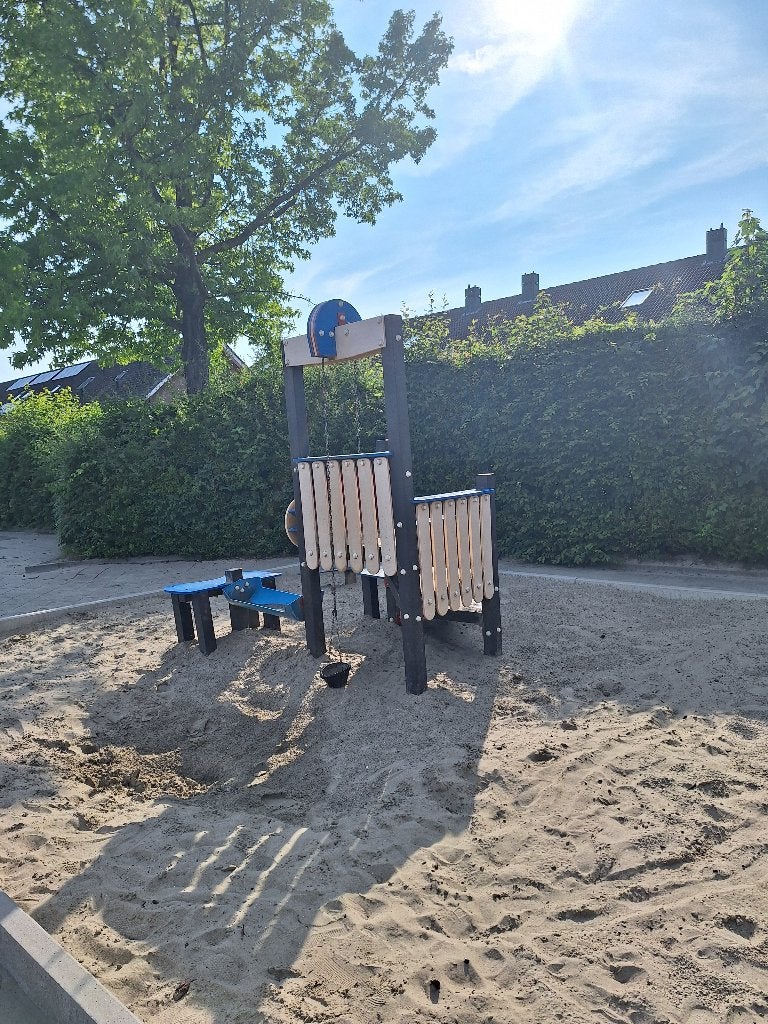 Schoolplein speeltoestel zandbak, Ophalen, Gebruikt, Zandbak