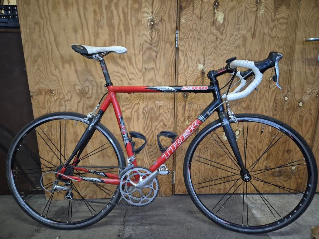Trek 2300 Racefiets - Rood/Zwart, Gebruikt, Fietsen en Brommers, Overige merken, 28 inch, Gebruikt, Heren
