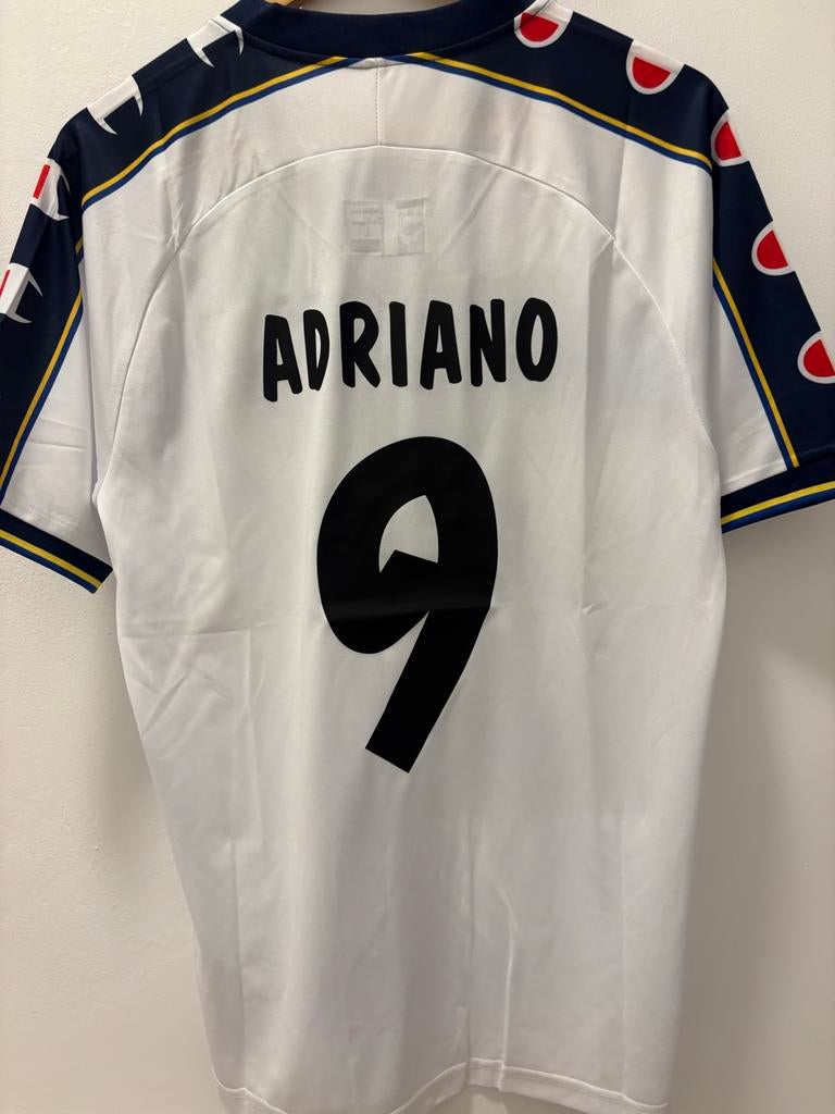 Retro Parma shirt Adriano - Maat L inter milan juve roma, Maat L, Ophalen of Verzenden, Nieuw, Shirt