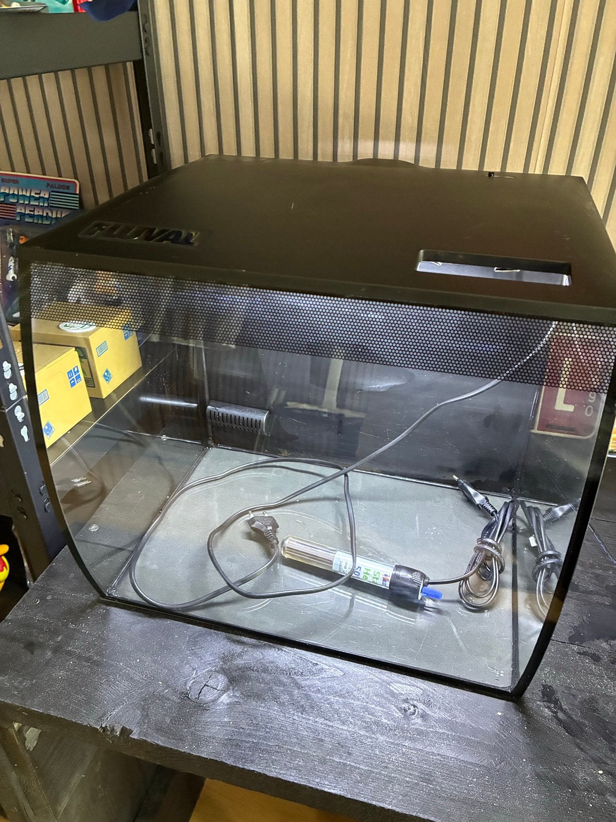 Mooie Fluval Flex | 57L | 41 x 39 x 39CM Zwart Aquarium, Dieren en Toebehoren, Ophalen, Zo goed als nieuw, Leeg aquarium, Fluval