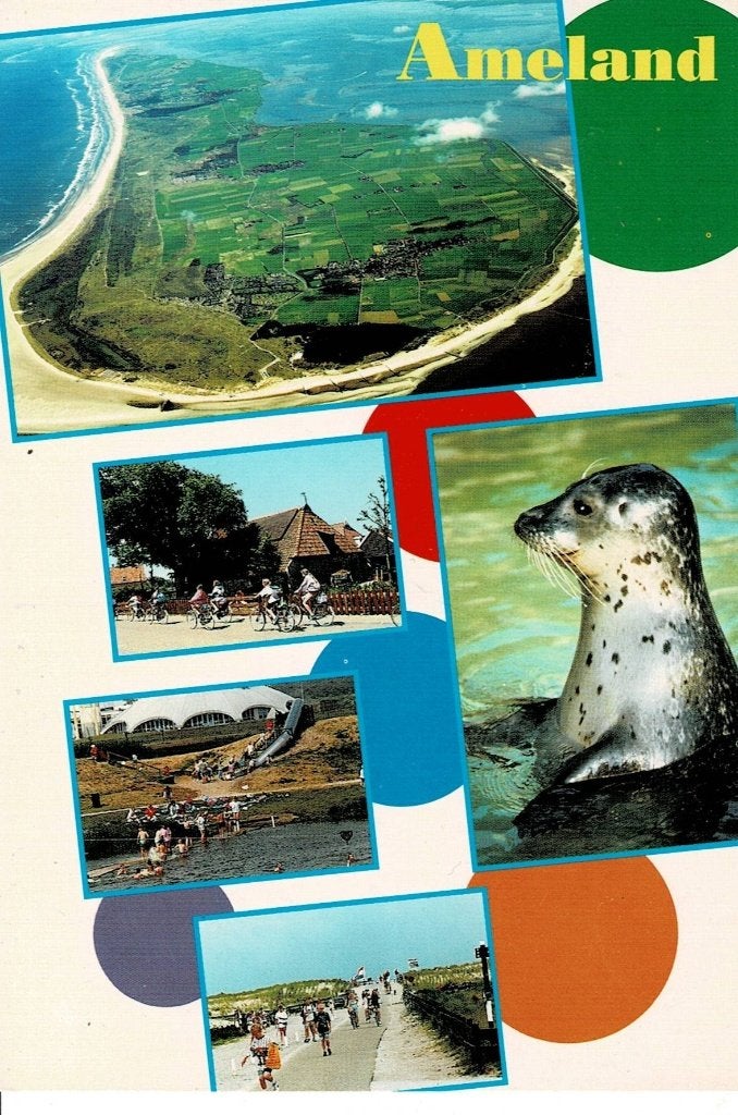 Ameland, Ophalen of Verzenden, 1960 tot 1980, Gelopen, Waddeneilanden