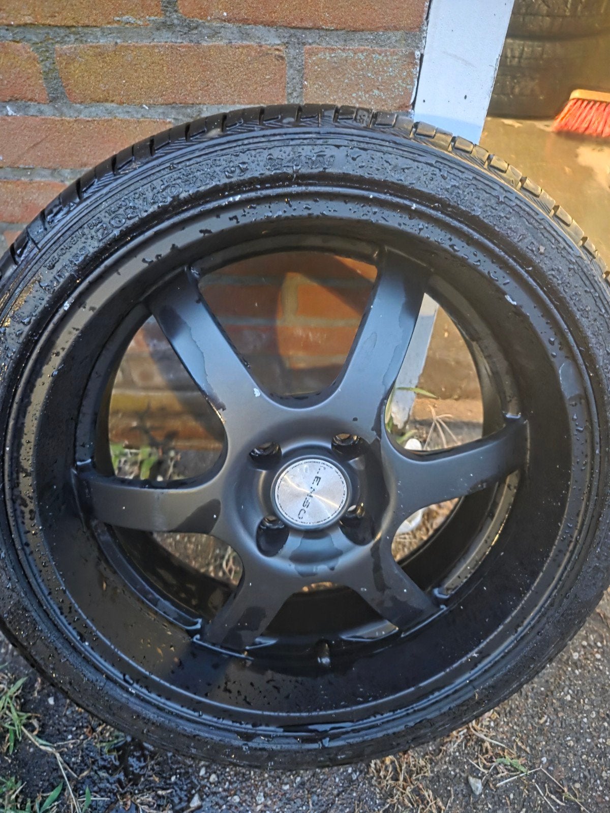 Sportieve Lenso set r17, Ophalen, Gebruikt, Banden en Velgen, 17 inch