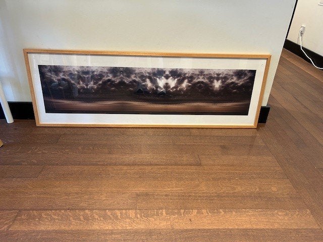 Twee foto schilderijen van Hannah van Dam, Ophalen, Gebruikt, Oorspronkelijke maker, 125 cm of meer