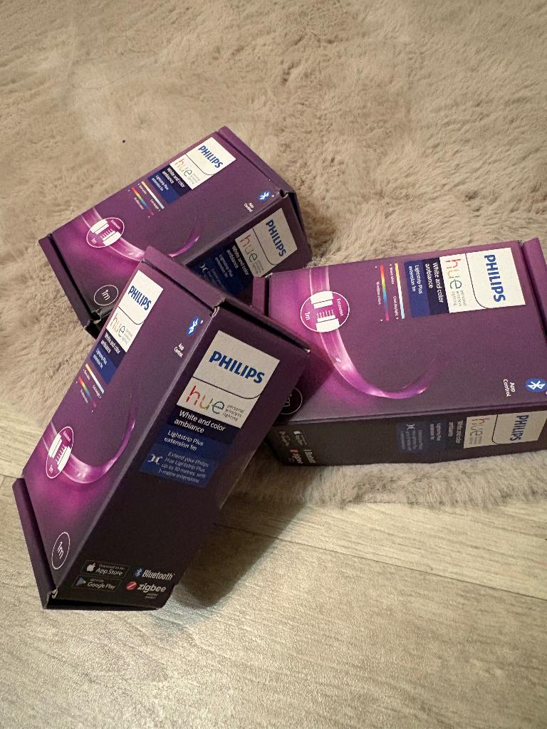 PHILIPS HUE 3 STUKS [Led Strips] HOTT🔥🔥 TODAY OPHALEN!, Huis en Inrichting, Ophalen, Nieuw