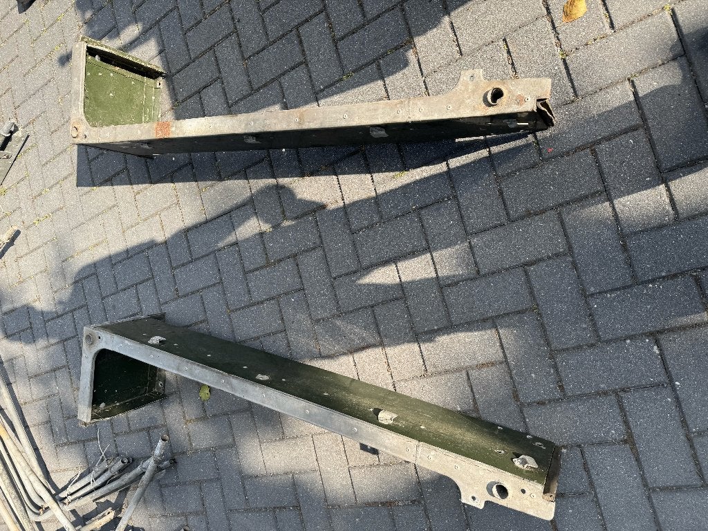 zijkant (L+R)  bovenbouw lightweight, Auto-onderdelen, Carrosserie en Plaatwerk, Ophalen, Gebruikt, Land Rover, Achterklep