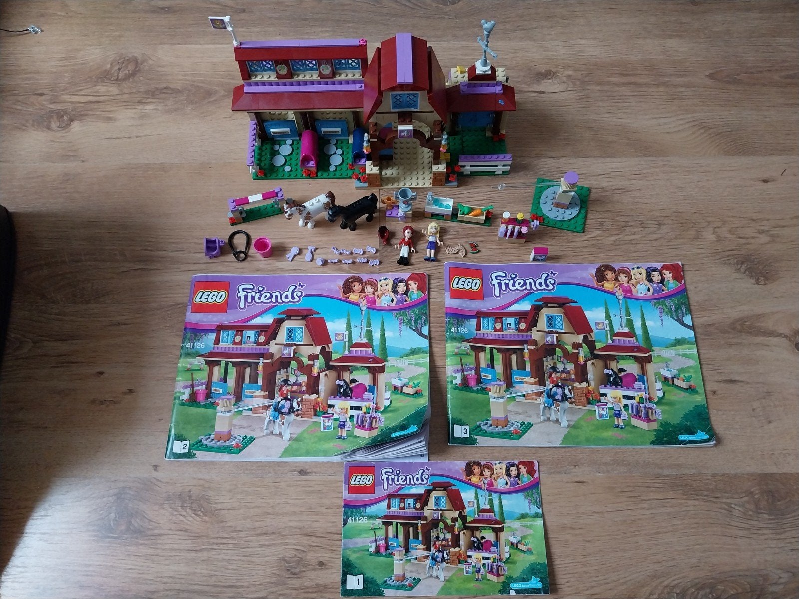 lego friends 41126 heartlake paardrijclub, Kinderen en Baby's, Ophalen of Verzenden, Gebruikt