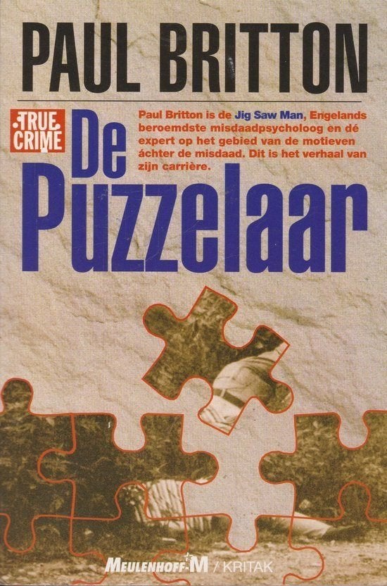 Paul Britton - De Puzzelaar ( incl.verz.kosten ) € 9,50, Ophalen of Verzenden, Gelezen, Paul Britton, Nederland