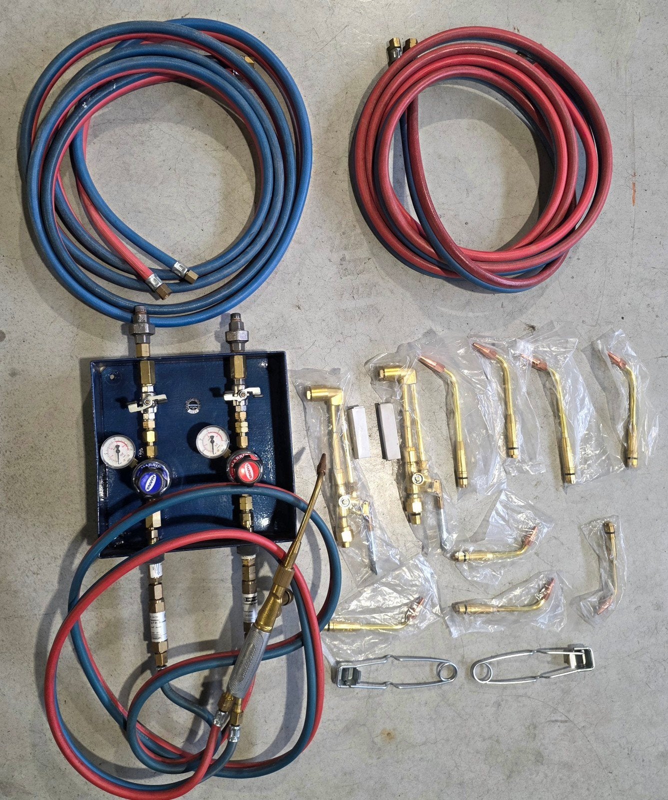 Autogeen Werkbank Lasset met div Nieuwe Accessoires, Doe-het-zelf en Verbouw, Ophalen, Nieuw, Minder dan 150 ampère, Elektroden