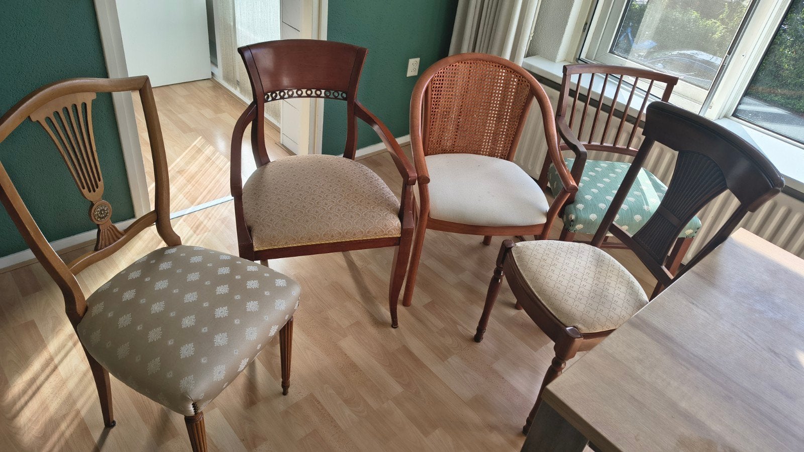 Vintage stoelen - gratis ophalen, Huis en Inrichting, Ophalen, Gebruikt