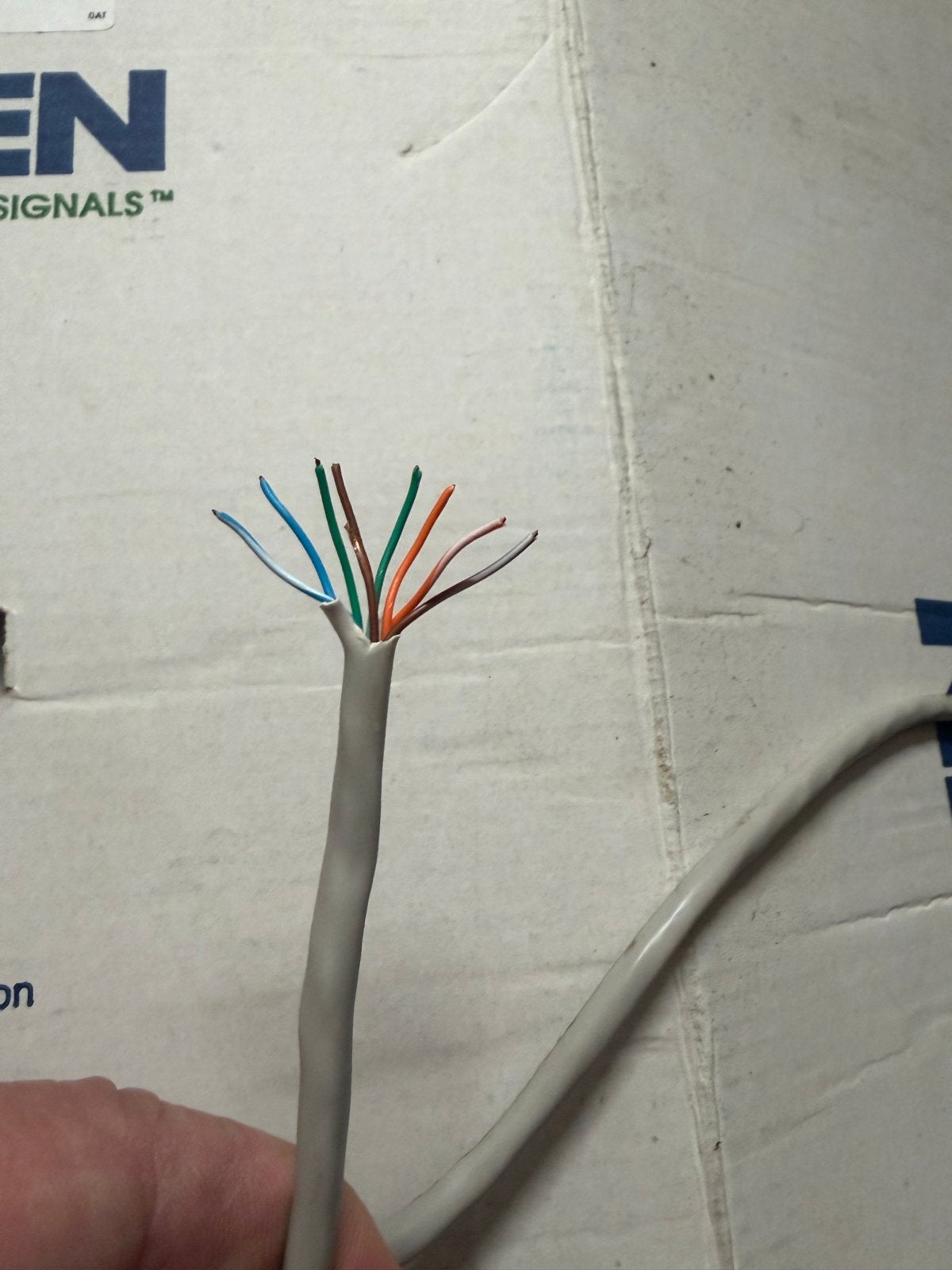 Belden UTP CAT 5.E 1583E Netwerkkabel - 250 meter, Ophalen, Nieuw