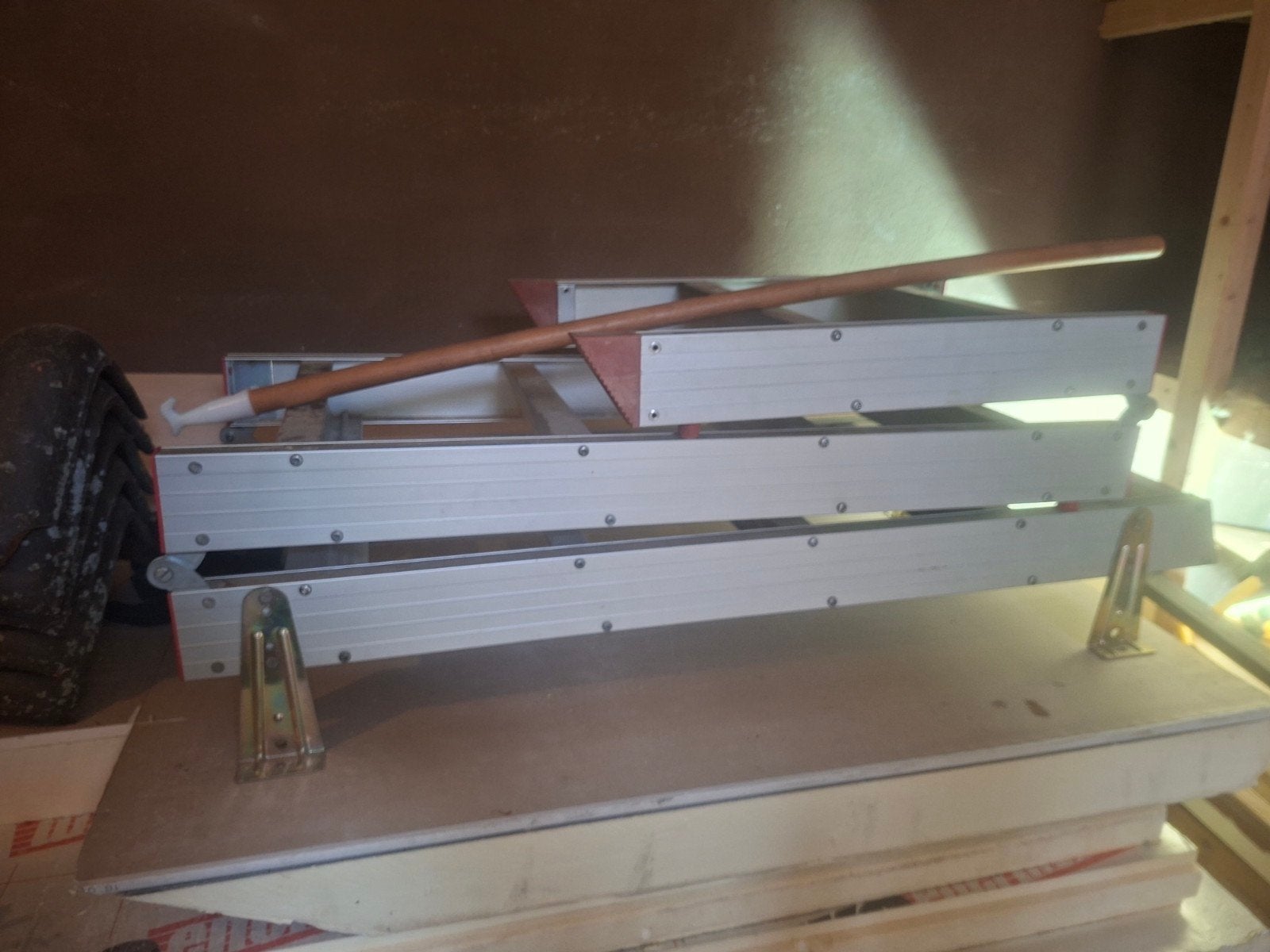 flizotrap zoldertrap, Doe-het-zelf en Verbouw, Ophalen, Trap, Zo goed als nieuw, Opvouwbaar of Inschuifbaar