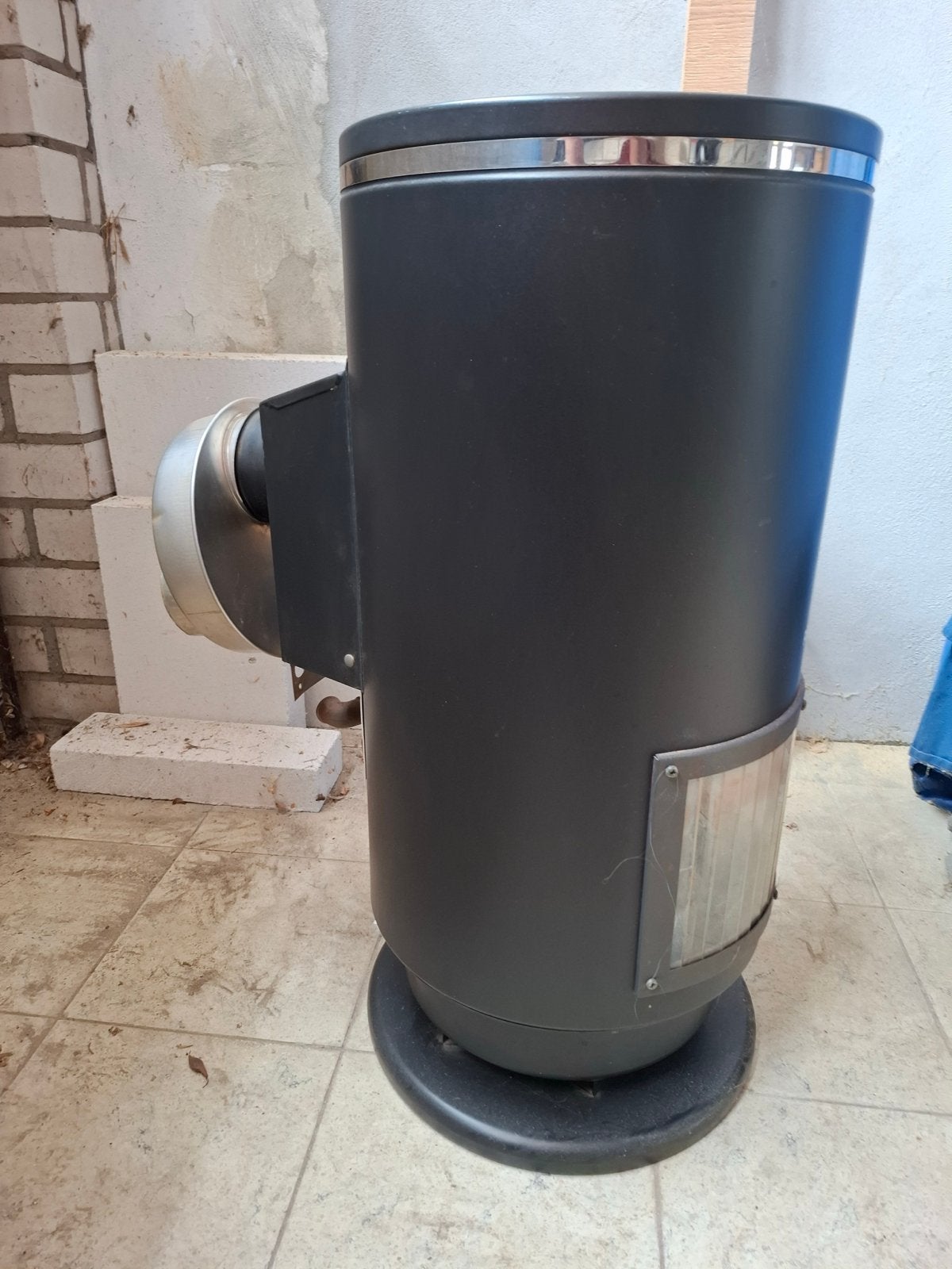 2x Pelgrim Gaskachel Bambino 70 TK met rookgasafvoerpijp, Ophalen, Gebruikt, Gas, Vrijstaand