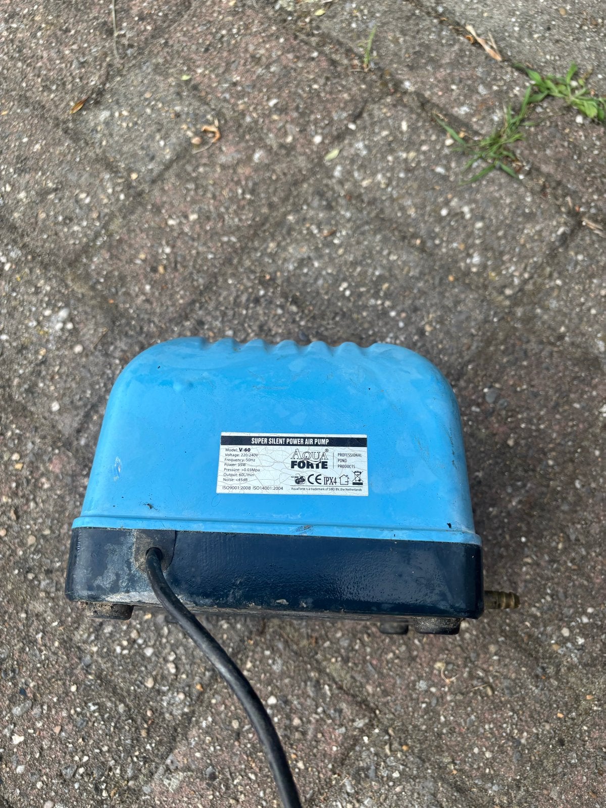Luchtpompen, Karper of Koi