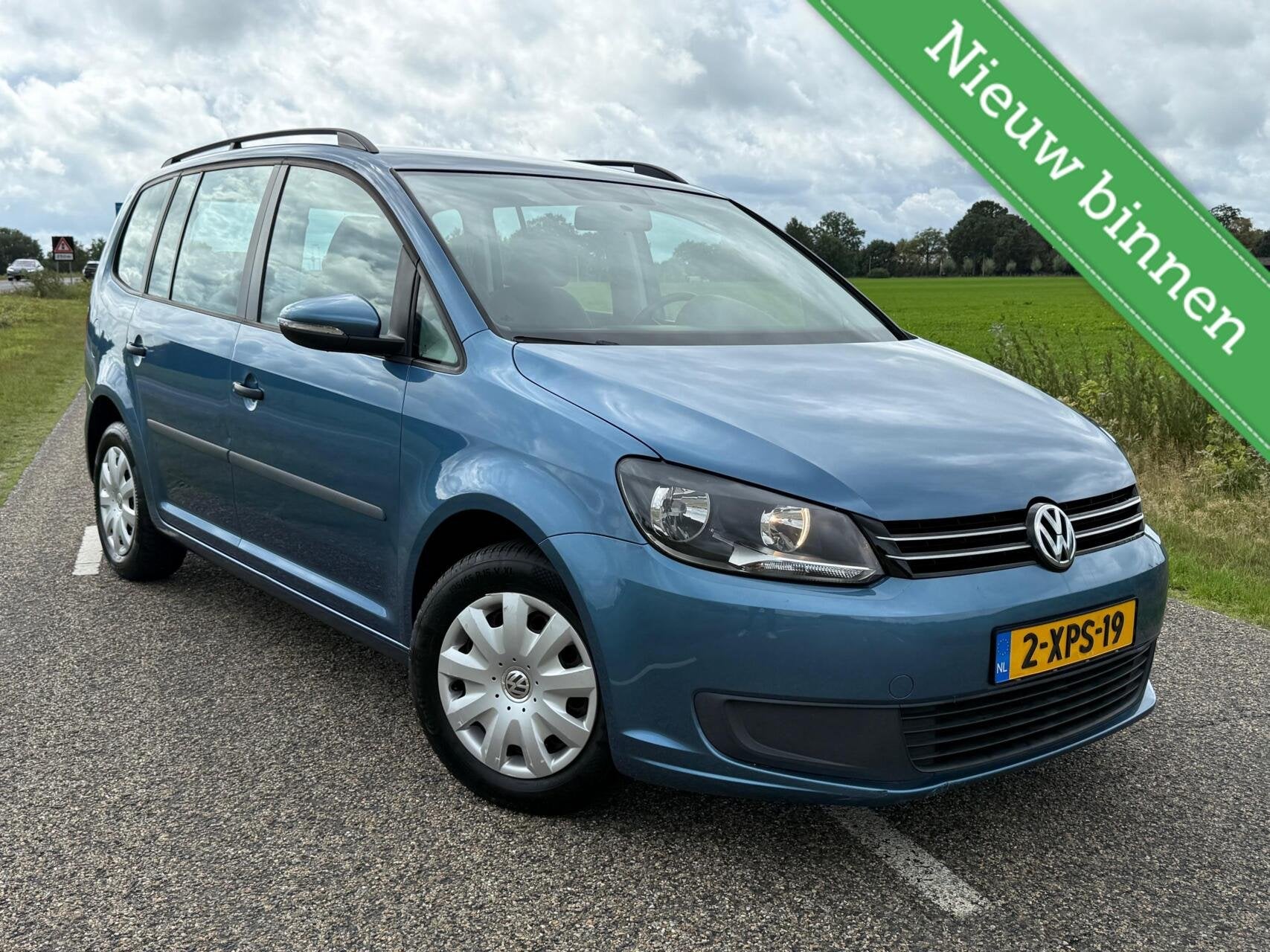 Volkswagen Touran 1.2 TSI Trendline BLM 105pk | 1e eig, Auto's, Euro 5, Gebruikt, Zwart, 4 cilinders