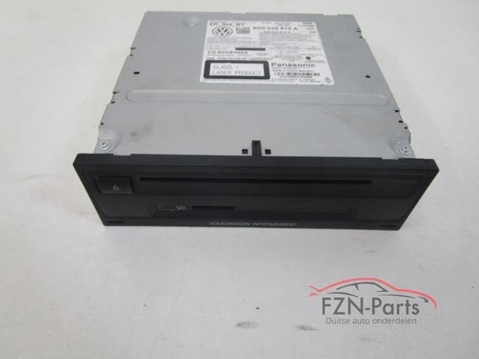VW Golf Sportsvan Infotainment Media Main Unit, Ophalen of Verzenden, Gebruikt