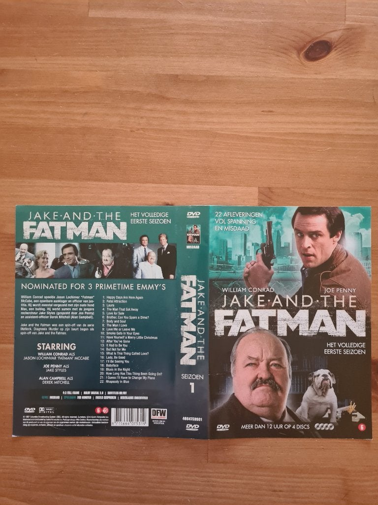 Jake and the Fatman - Seizoen 1 - DVD Boxset, Vanaf 6 jaar, Ophalen of Verzenden, Zo goed als nieuw, Detective en Krimi