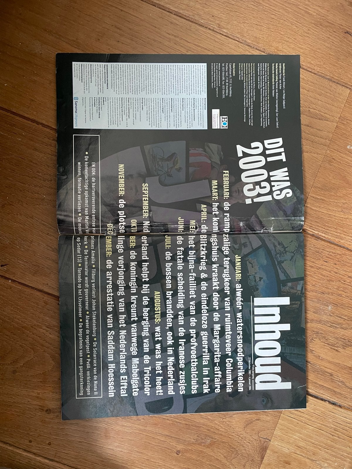 Panorama Jaar in Beeld 2003 - Het Unieke Bewaarnummer, Boeken, Ophalen of Verzenden, Gelezen, Overige typen
