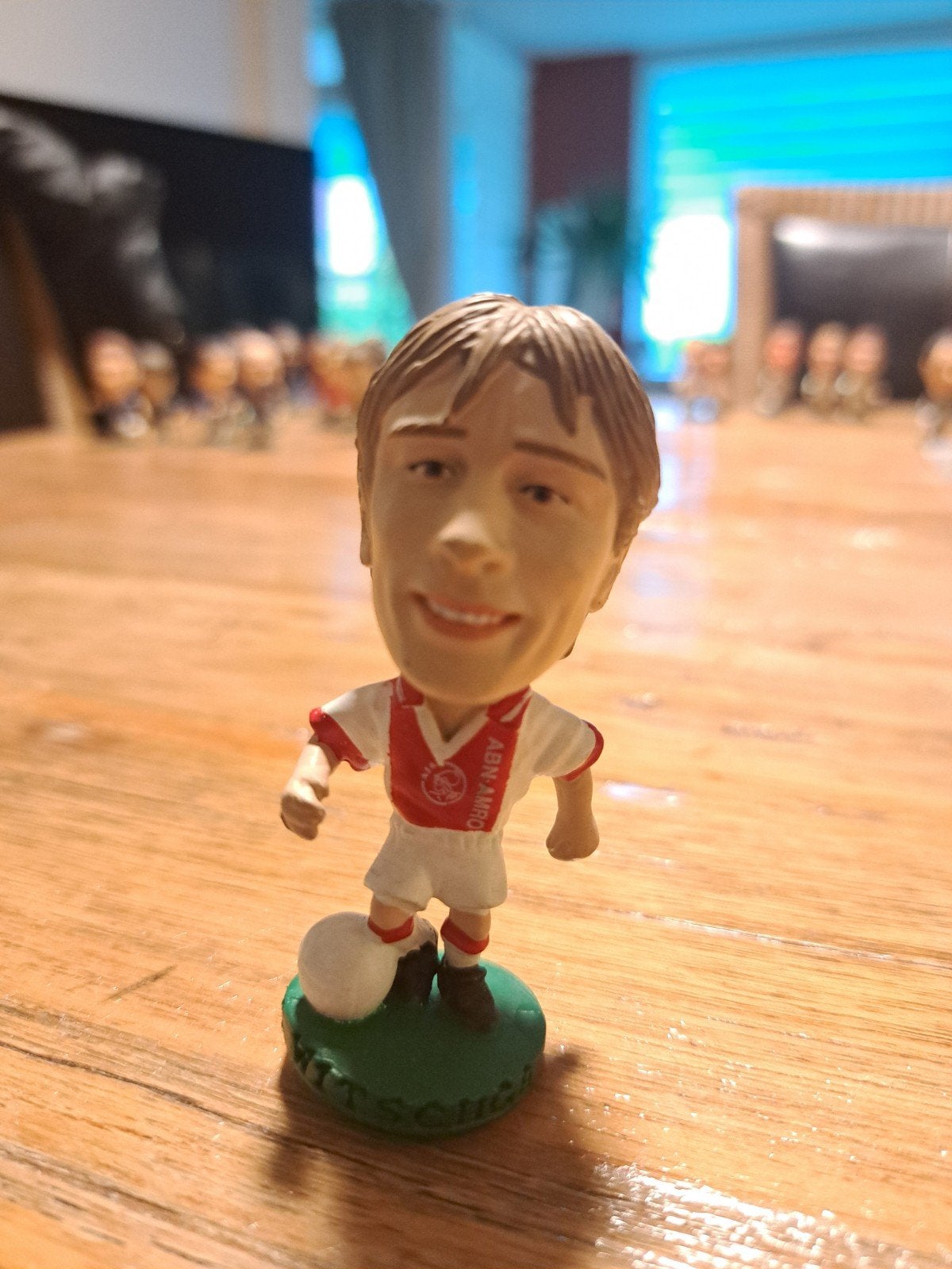 Ajax Bobblehead Witschge #8 ABN AMRO, Ophalen of Verzenden, Gebruikt