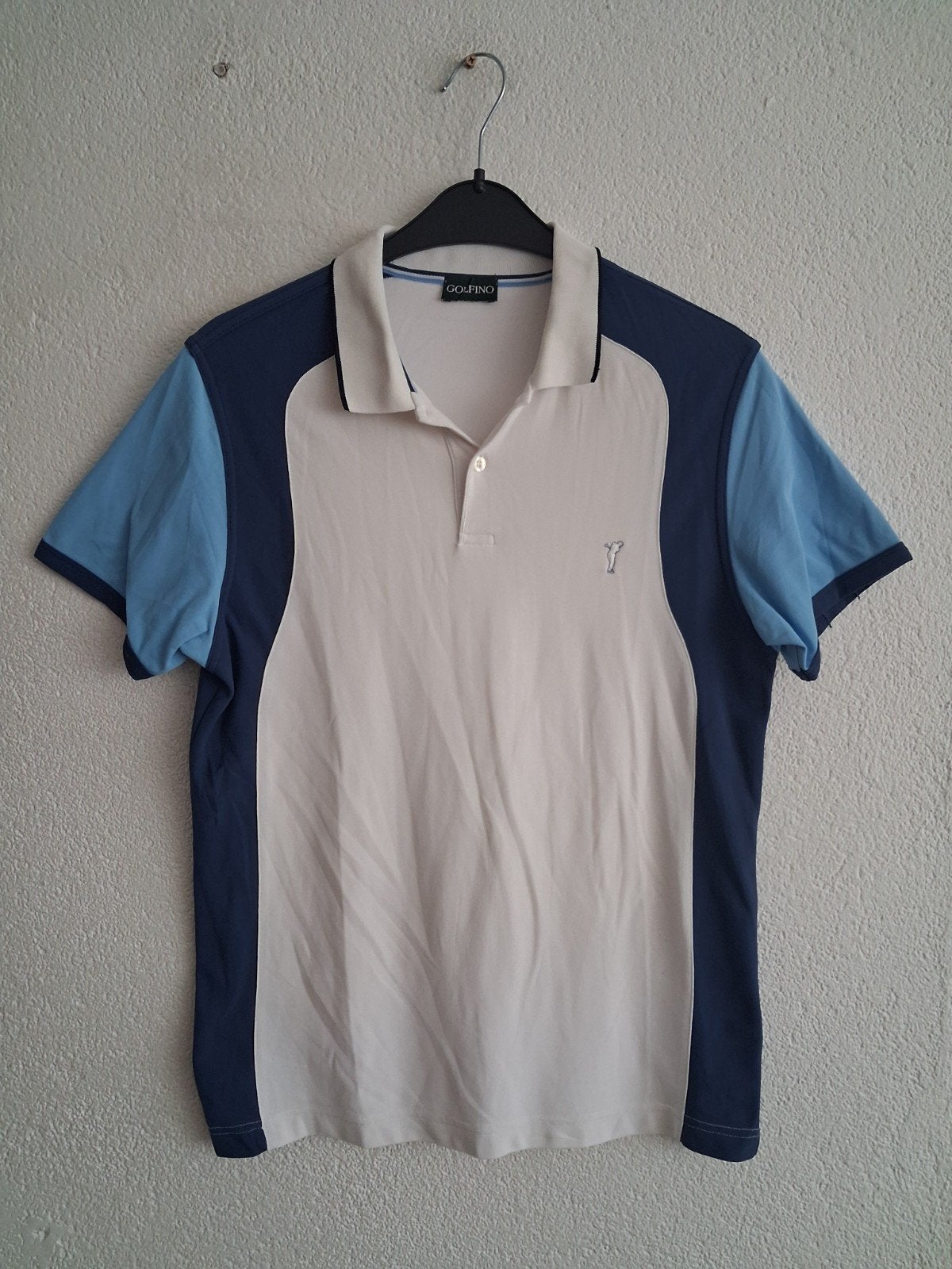 Golfino Polo Shirt Heren Maat M, Ophalen of Verzenden, Zo goed als nieuw, Golfino, Meerkleurig