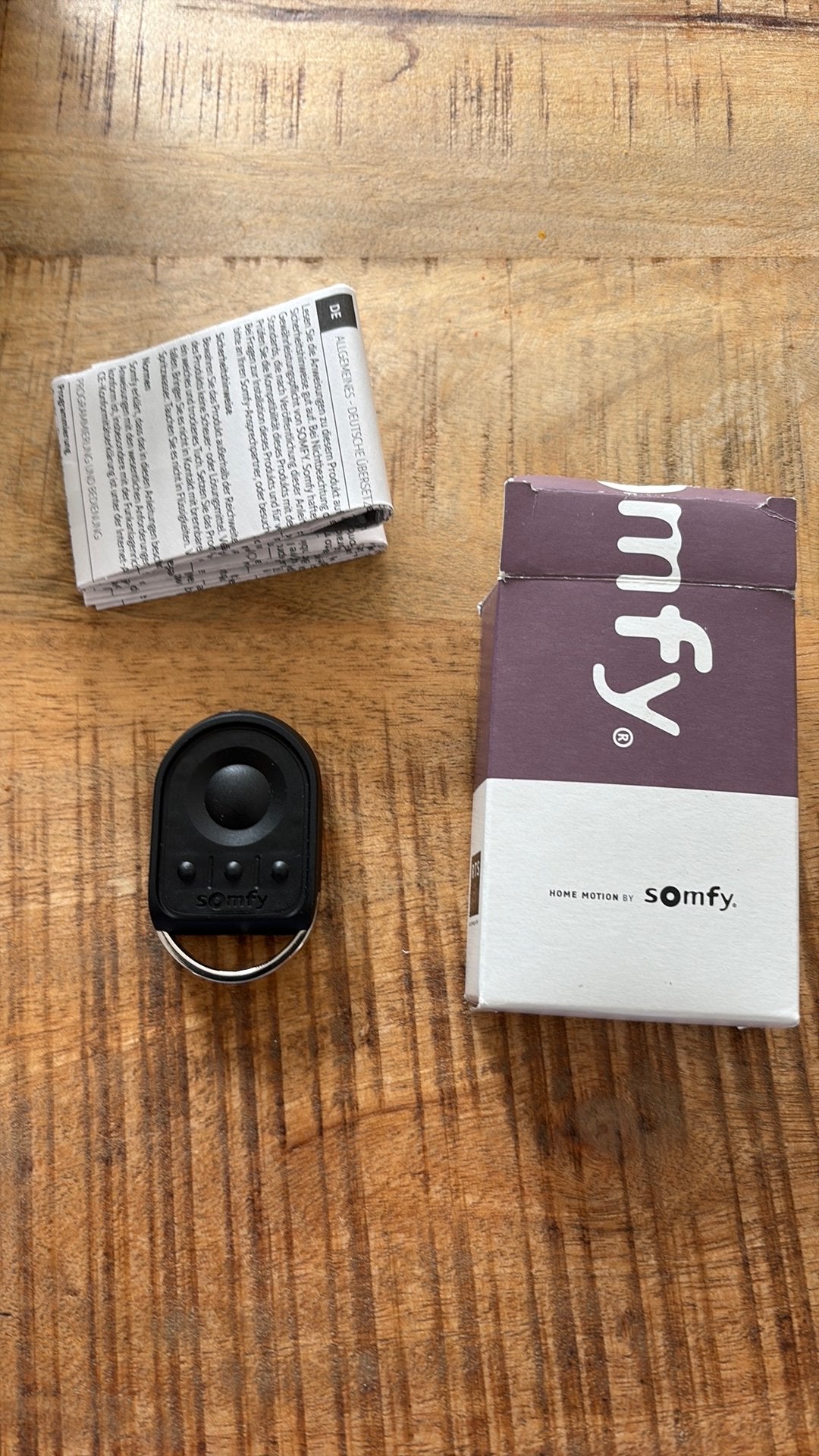 Somfy key go rts Nieuw, Doe-het-zelf en Verbouw, Ophalen of Verzenden, Nieuw, Overige kleuren, Minder dan 100 cm