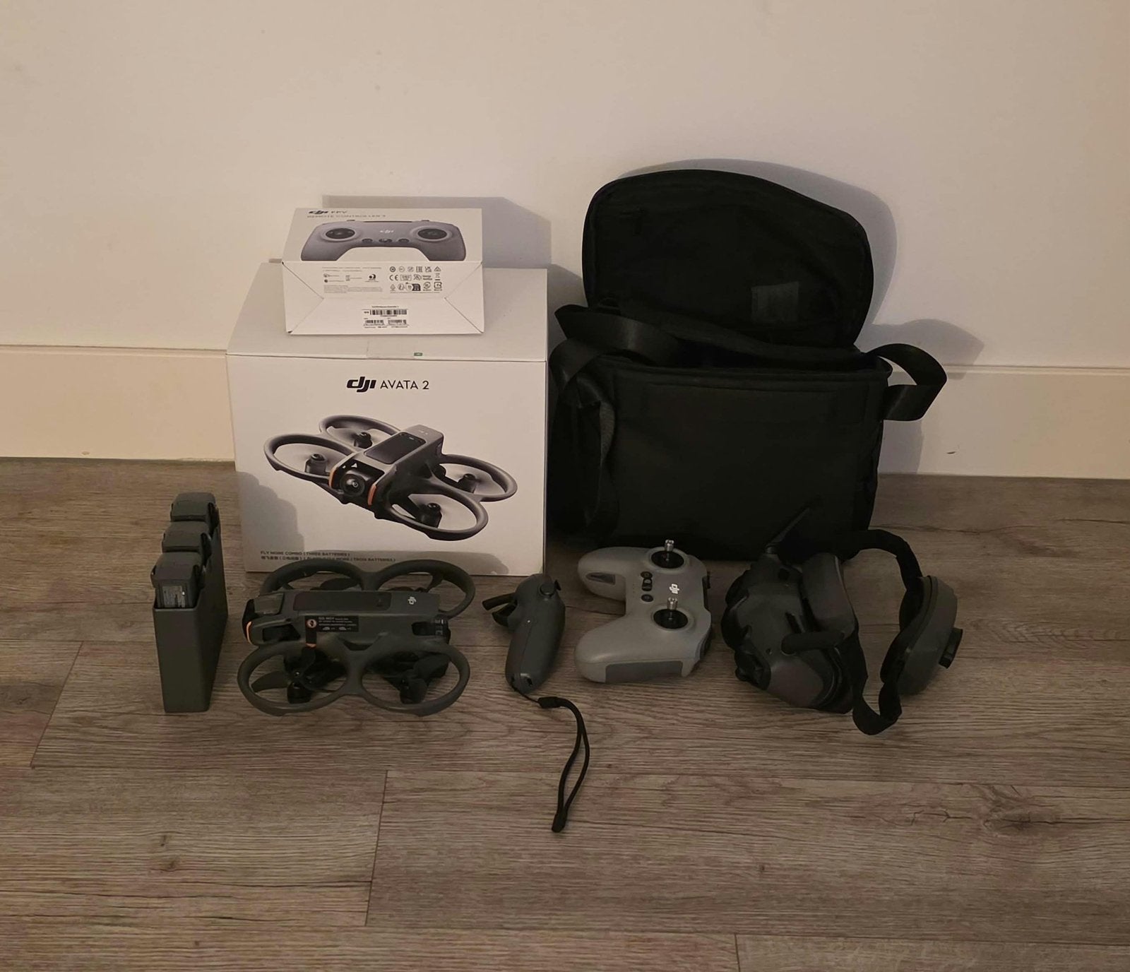 DJI avata 2 fly more combo, Ophalen, Zo goed als nieuw