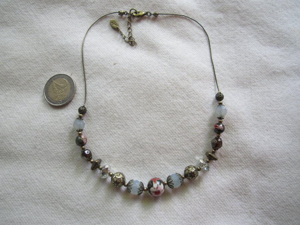 27.  Schitterend oud kettinkje,  40/45 cm, Ophalen, Overige materialen, Ketting