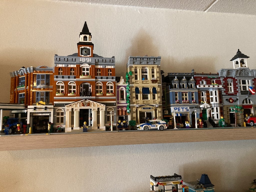 Lego modulaire gebouwen 2750 euro, Ophalen, Gebruikt, Compleet, Lego