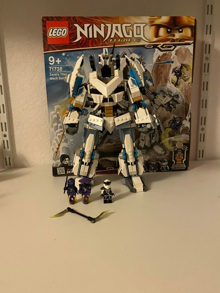 LEGO 71738 Zane’s Titan Mech, Kinderen en Baby's, Speelgoed | Duplo en Lego, Ophalen of Verzenden, Zo goed als nieuw