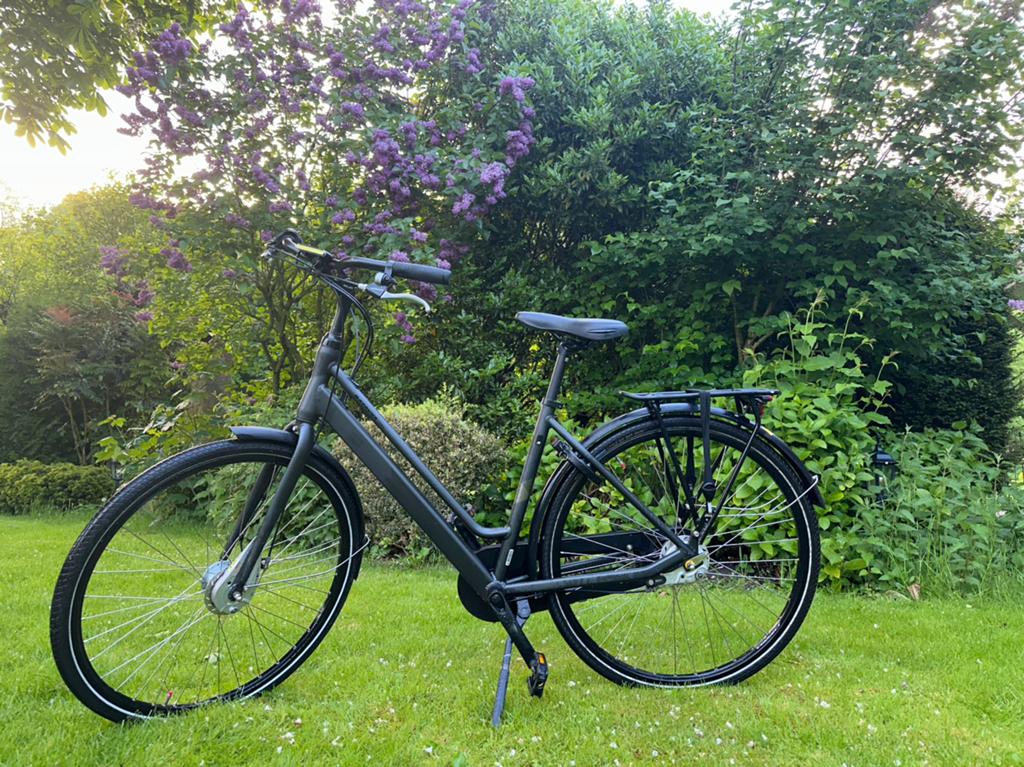 Prachtige, sportieve Batavus Stadsfiets (Matzwart), Fietsen en Brommers, Fietsen | Dames | Damesfietsen, 56 cm of meer, Ophalen