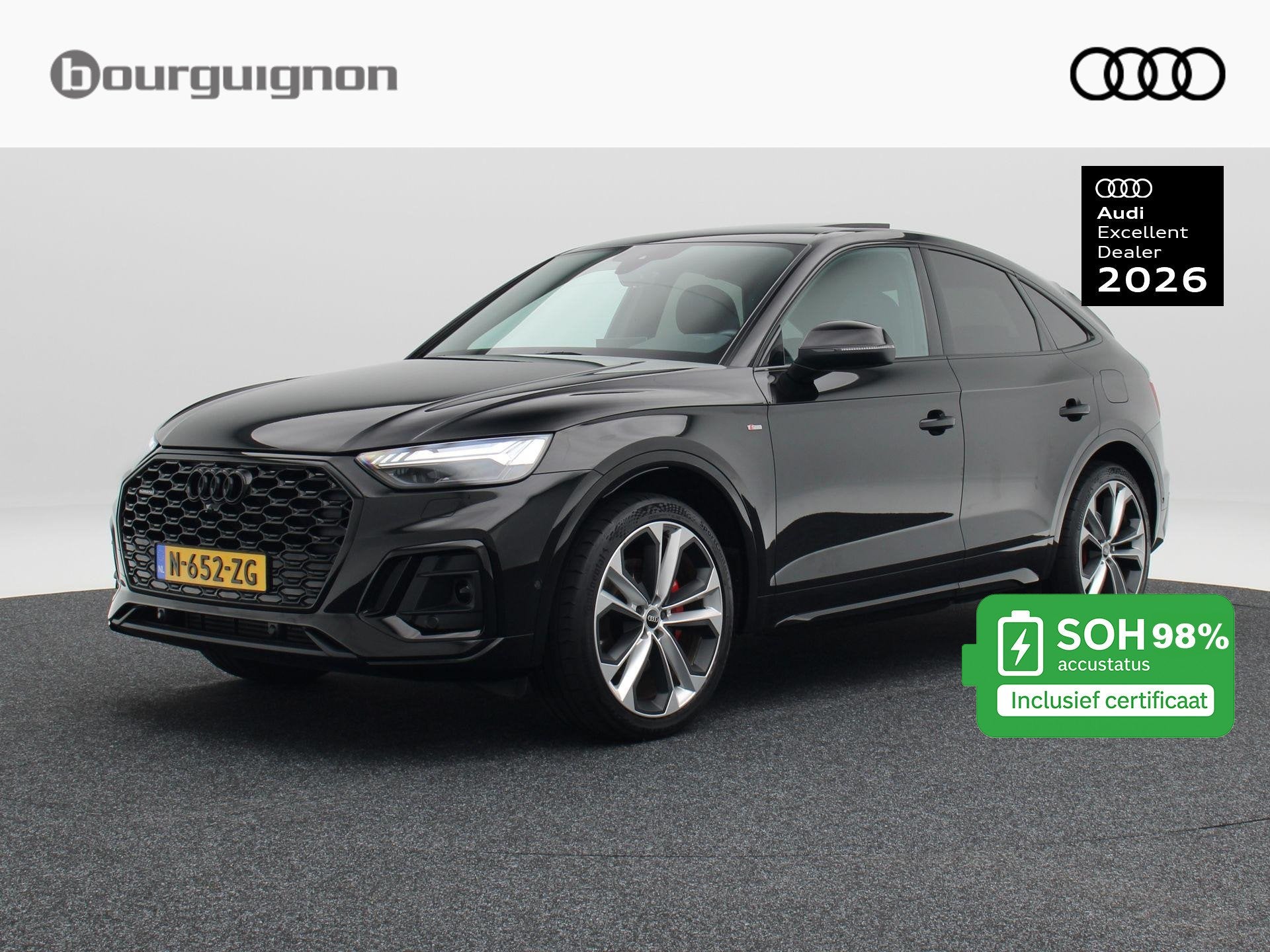 Audi Q5 Sportback 50 TFSi 299 Pk e S edition | Luchtvering |, Auto's, Automaat, Dealer onderhouden, 14 kWh, Gebruikt