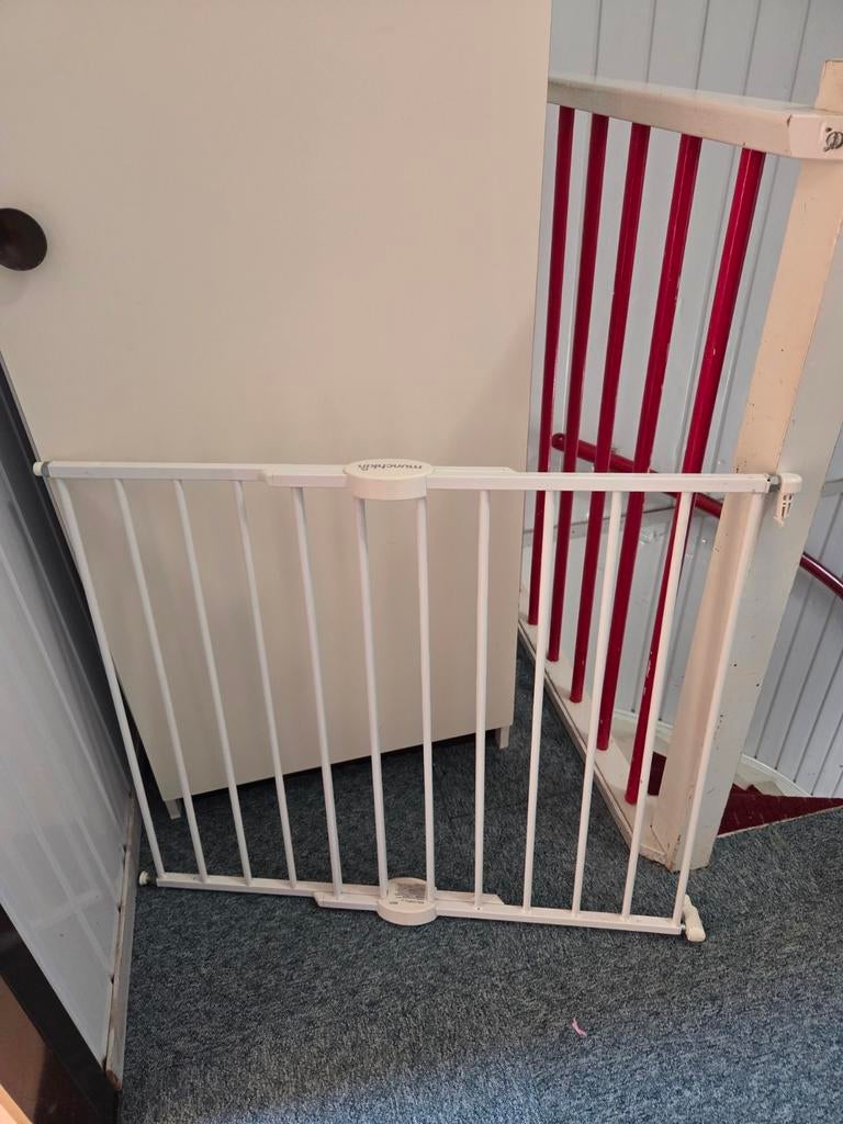 Munchkin schroefbaar traphekje, Ophalen, Hout, 100 tot 115 cm