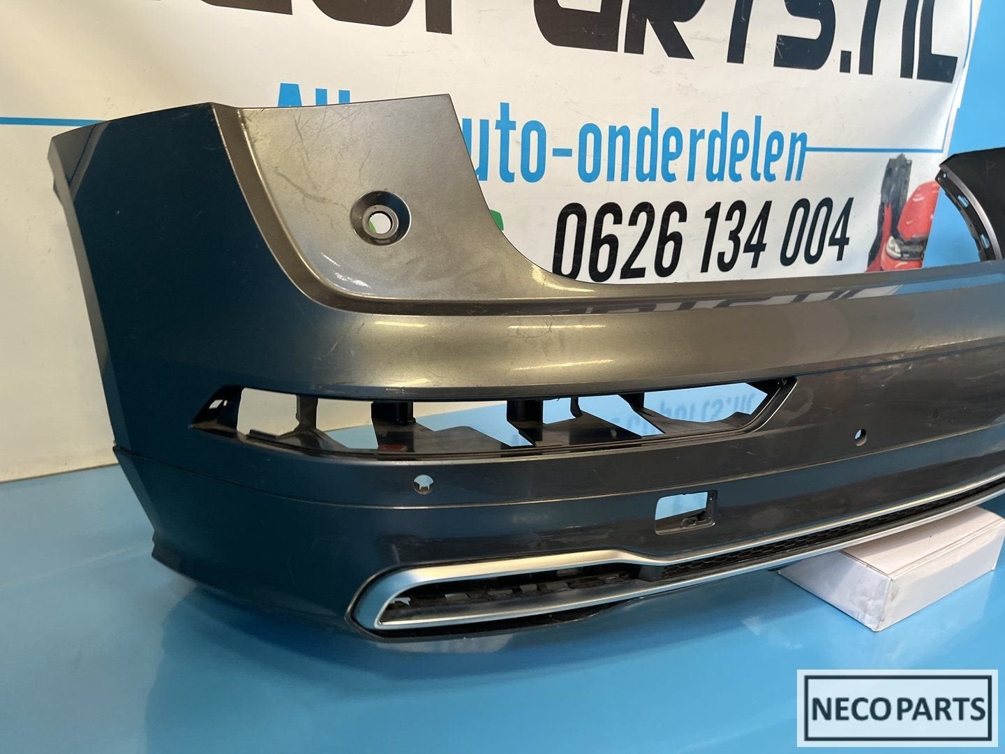 AUDI Q5 SQ5 S LINE ACHTERBUMPER BUMPER ORIGINEEL, Gebruikt, -, -, Spatbord