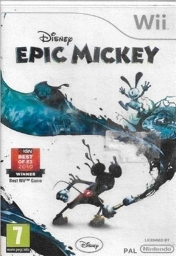 Disney Epic Mickey (wii), Spelcomputers en Games, Games | Nintendo Wii, 1 speler, Ophalen of Verzenden, Zo goed als nieuw, Platform