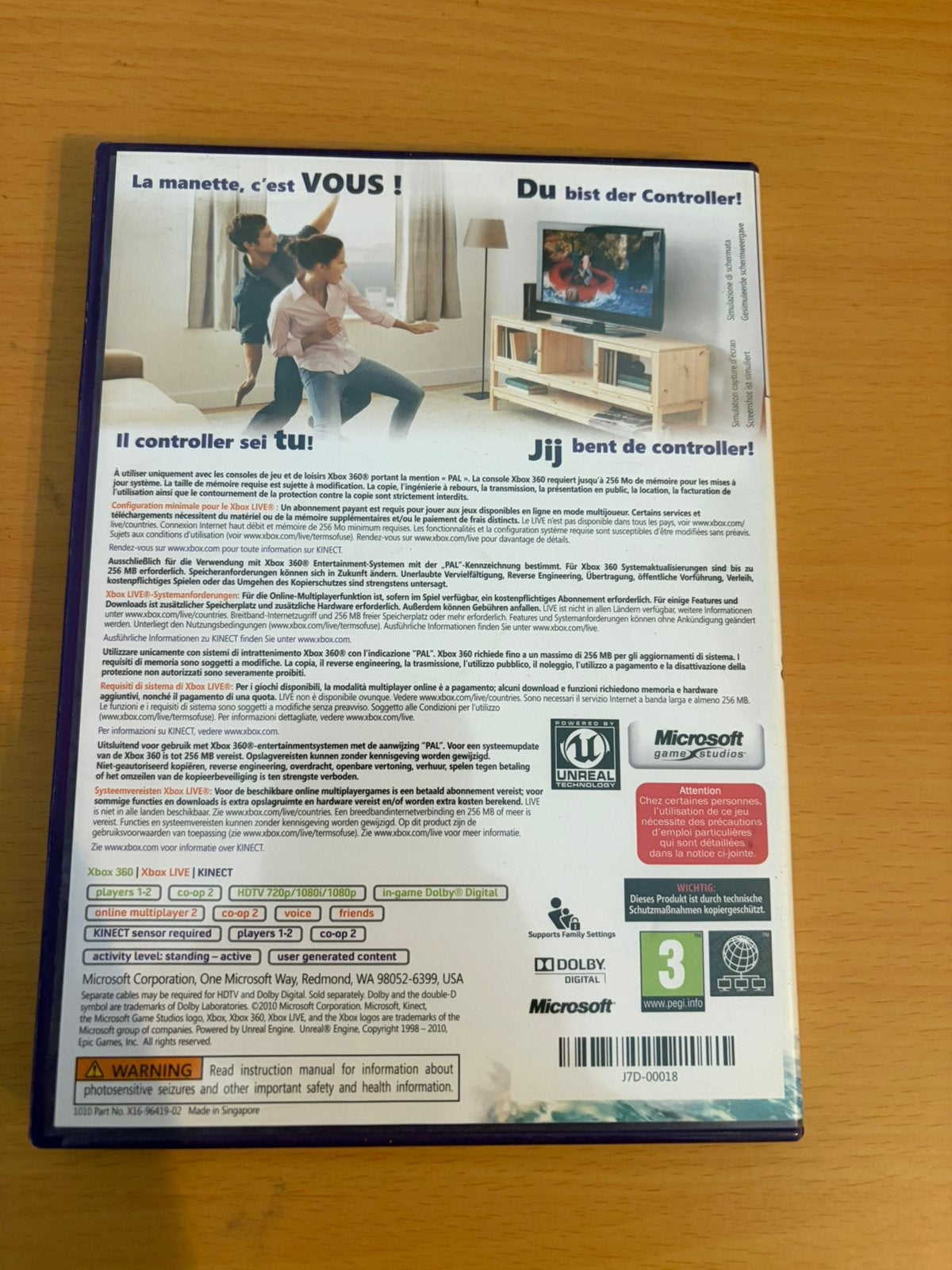 Kinect adventures!, Spelcomputers en Games, Avontuur en Actie, Vincent's games, 2 spelers, Ophalen of Verzenden