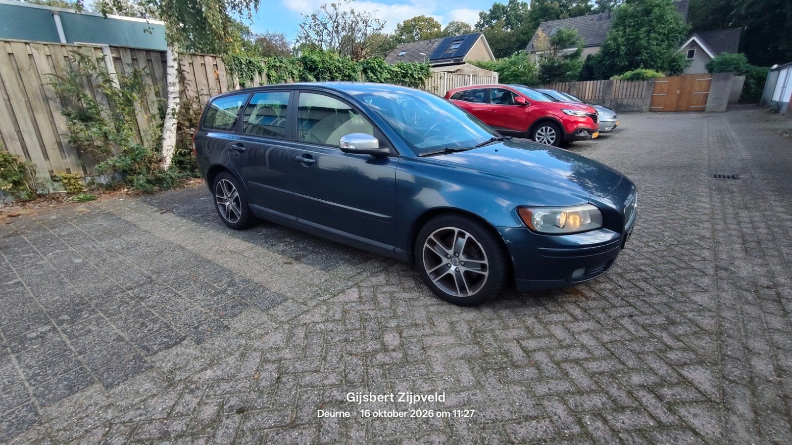 Volvo V50 1.8 2007 Blauw, Voorwielaandrijving, 125 pk, 1281 kg, 4 cilinders