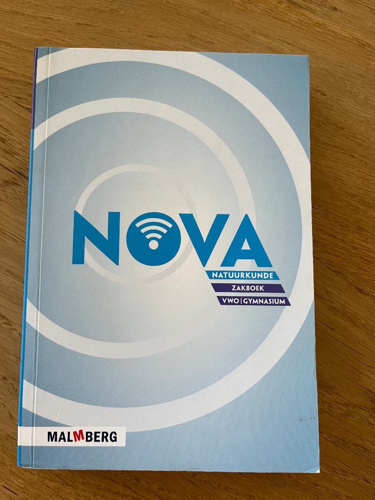 Examentraining: Nova zakboek Natuurkunde vwo/gymnasium, Boeken, Schoolboeken, VWO, Natuurkunde, Malmberg, Ophalen of Verzenden