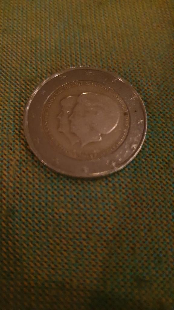 2 Euro Dubbele Kop Willem Alexander / Beatrix, Postzegels en Munten, Munten | Europa | Euromunten, Losse munt, 2 euro, Overige landen