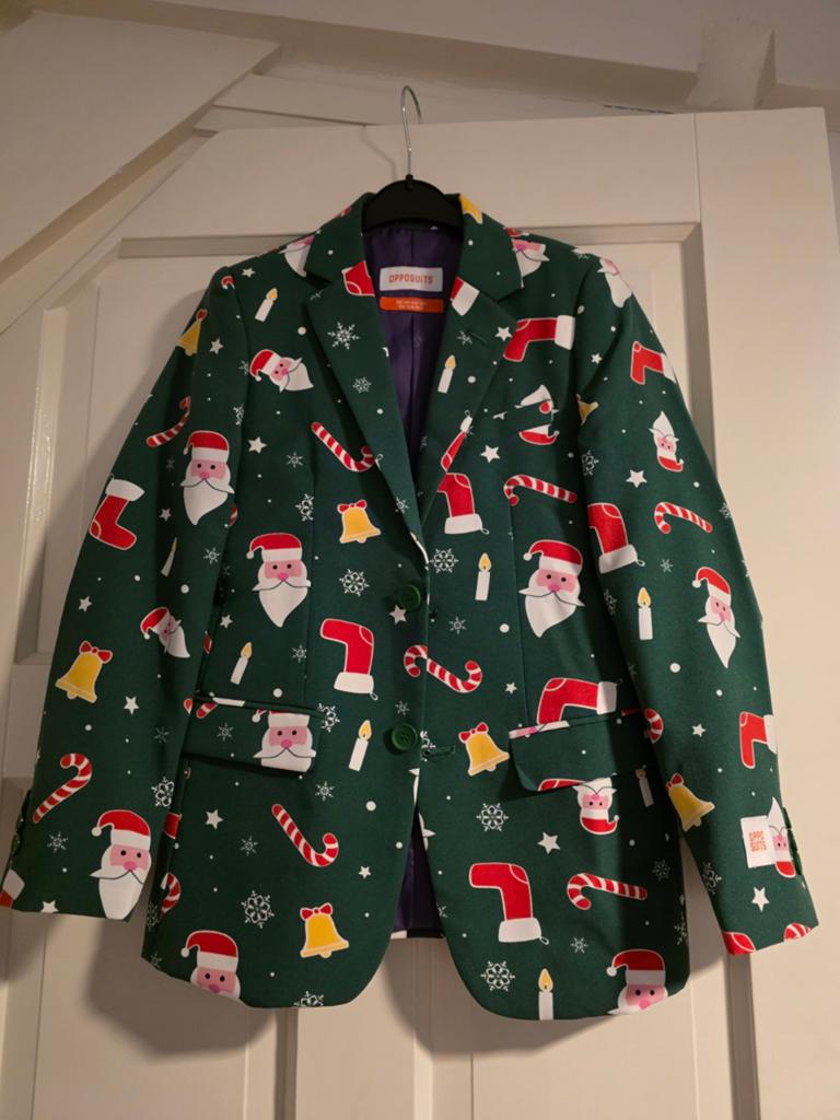 Opposuits kerst pak, Opposuits, Ophalen of Verzenden, Zo goed als nieuw, Setje
