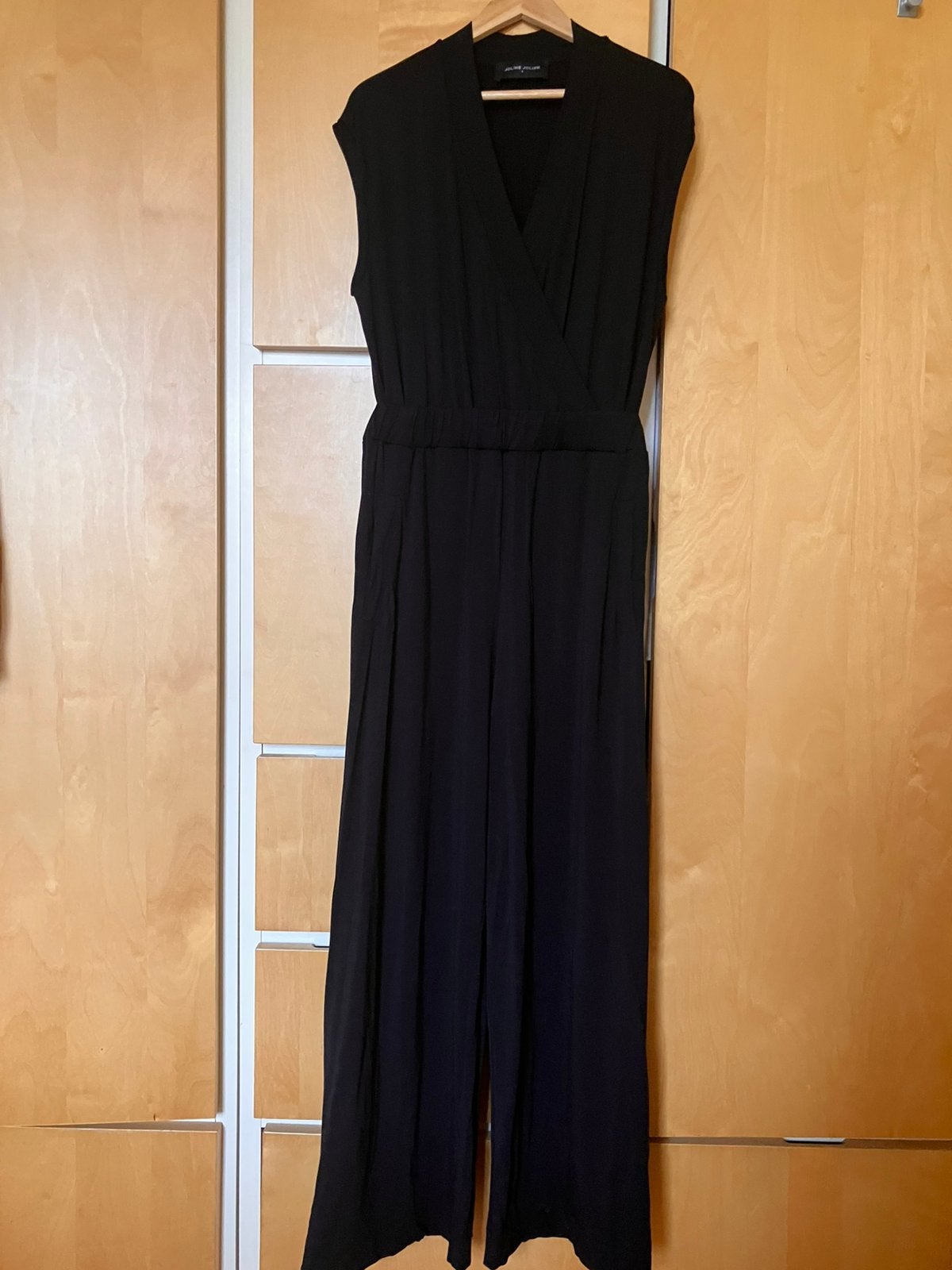 Zwarte jumpsuit Joline Jolink in 38 / S, Ophalen of Verzenden, Zo goed als nieuw, Maat 38/40 (M), Zwart