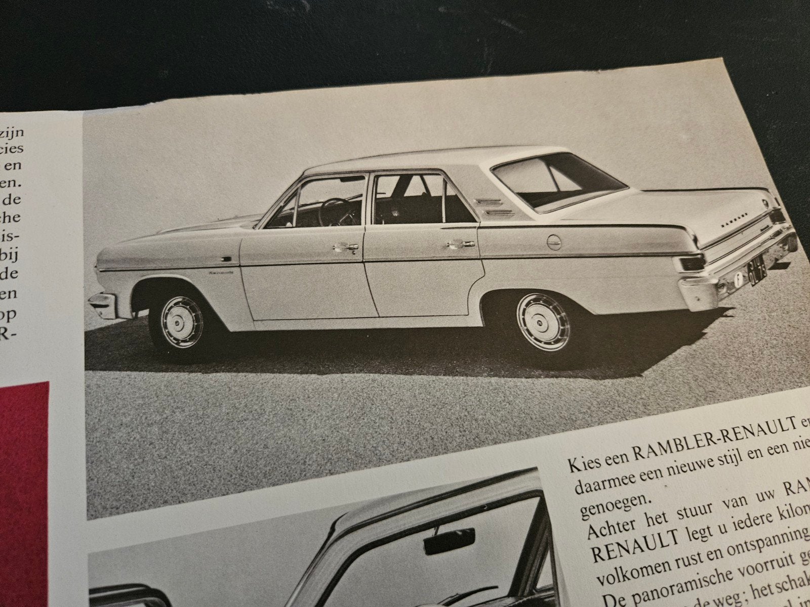 Brochure Renault Rambler 1965, Ophalen of Verzenden, Zo goed als nieuw, Renault