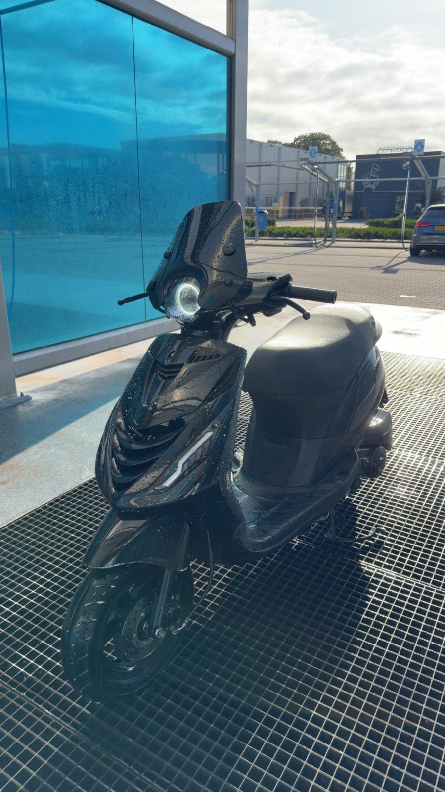 Piaggio Zip Scooter - Zwart, Goede Staat, Ophalen of Verzenden, Gebruikt, Maximaal 45 km/u, Benzine