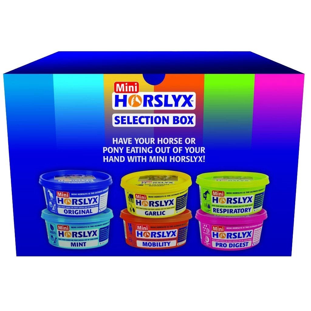 Horslyx Mini Selection Box 6 x 650 g, Dieren en Toebehoren, Paarden en Pony's | Overige Paardenspullen, Info@horse-upgrade.nl