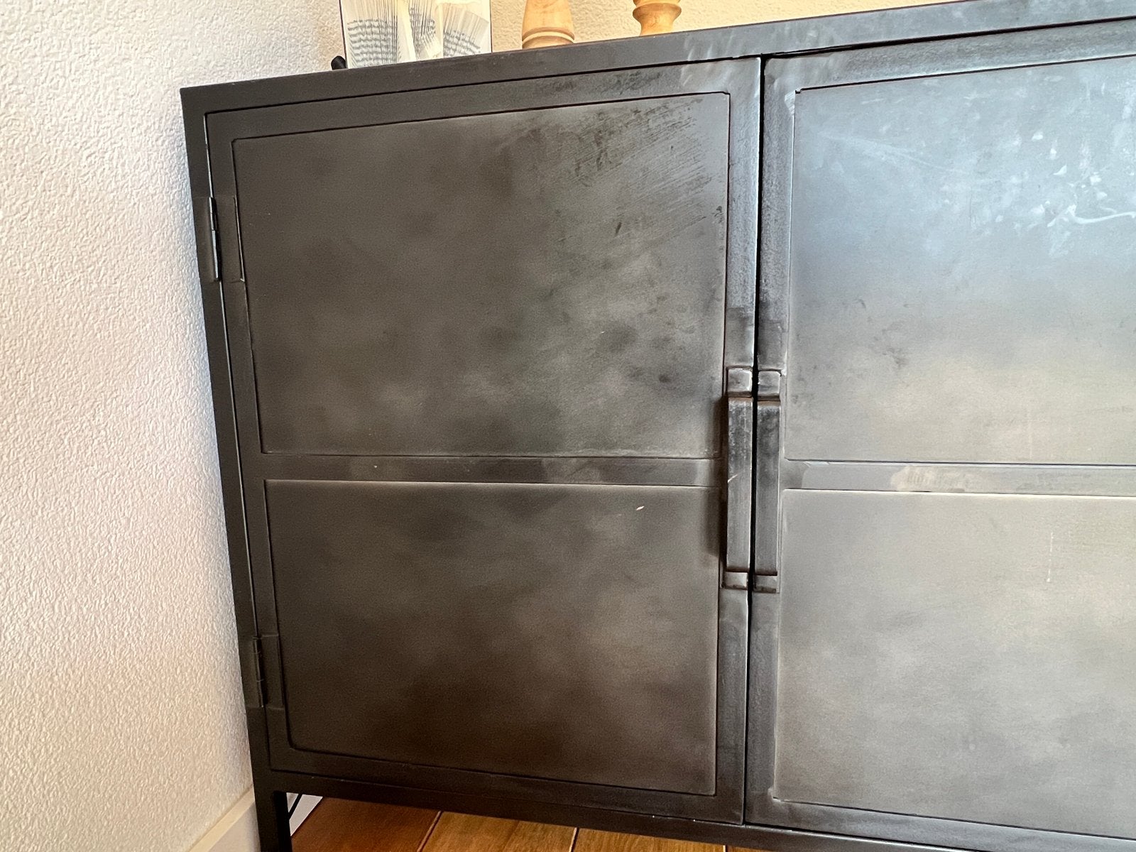 Metalen industriële kast - 157x40x85 cm - Zeer nette staat, Ophalen of Verzenden, Zo goed als nieuw