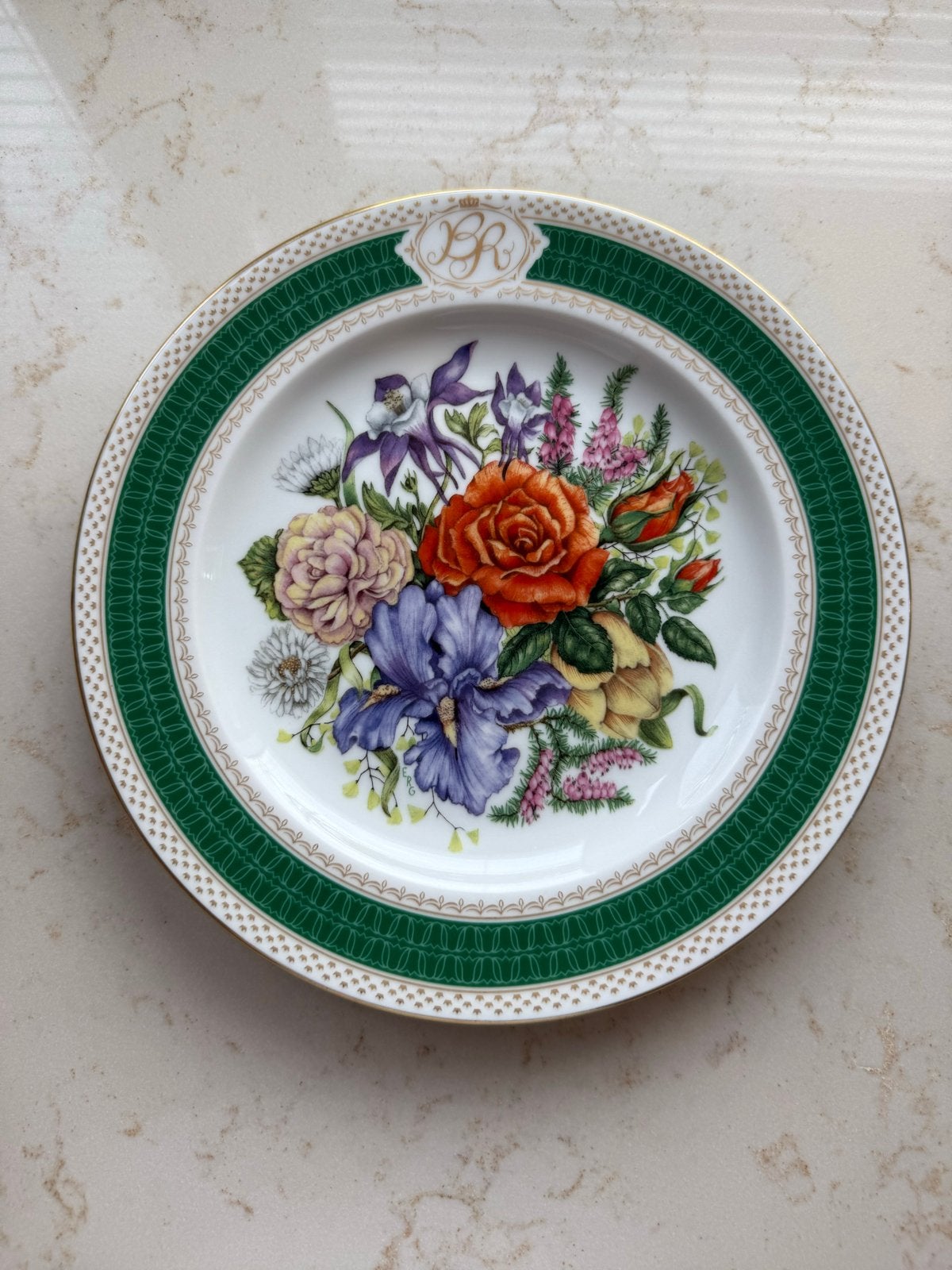 Herdenkingsbord Koningin Beatrix 1988 - Bloemen voor HM, Antiek en Kunst, Ophalen of Verzenden