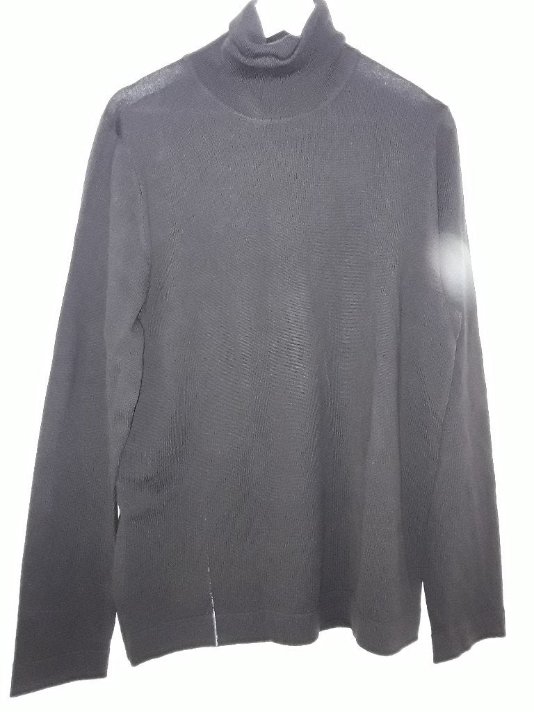 Drykorn Zwarte Trui Met Kol Maat XL, Drykorn, Zwart, Maat 46/48 (XL) of groter, Ophalen of Verzenden