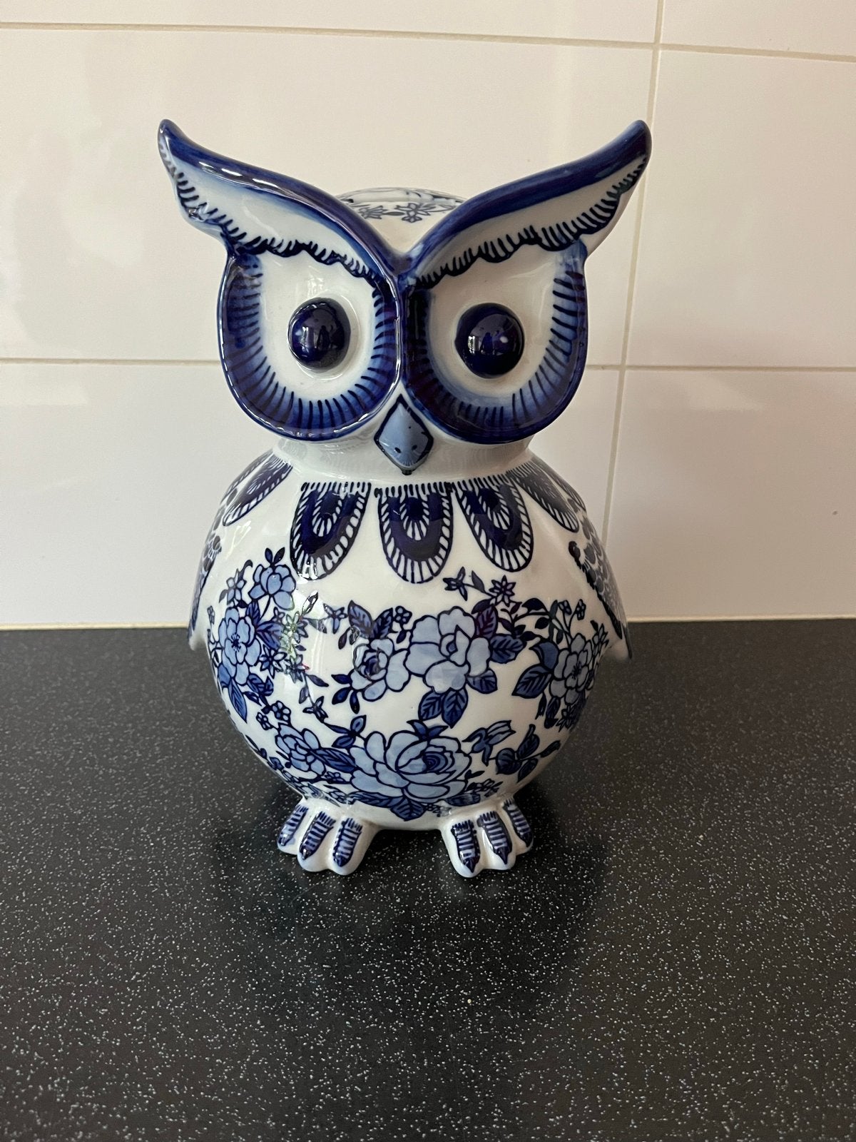 Pols Potten Uil Spaarpot Delfts Blauw, Ophalen, Blauw, Nieuw, Klassiek