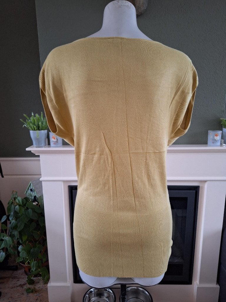 Phildar mooie mosterd kleur trui top S 36, Kleding | Dames, Phildar, Verzenden, Geel, Zo goed als nieuw