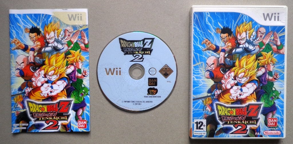Dragon Ball Z Budokai Tenkaichi 2 voor de Nintendo Wii, Spelcomputers en Games, Games | Nintendo Wii, Vechten, 1 speler, Ophalen of Verzenden